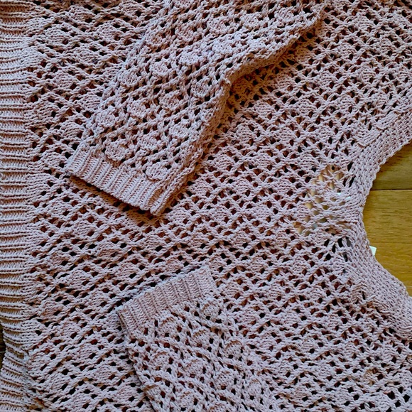 NWT Nicole Miller  Crochet Cardigan Sc XL - Picture 8 of 8